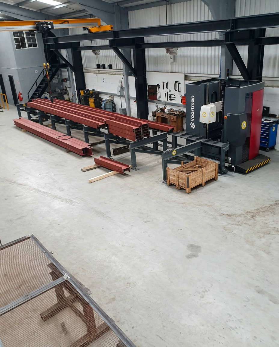 CNC Drilling, Churchtown Steel Engineering Dublin
